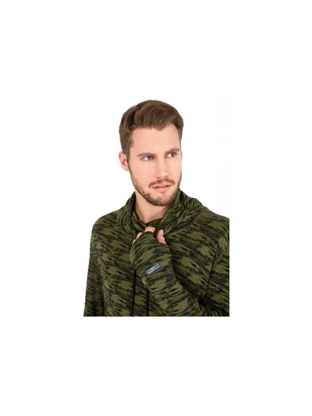 Blackspade Sweatshirt - Yeşil Boyunluklu - Resim 2
