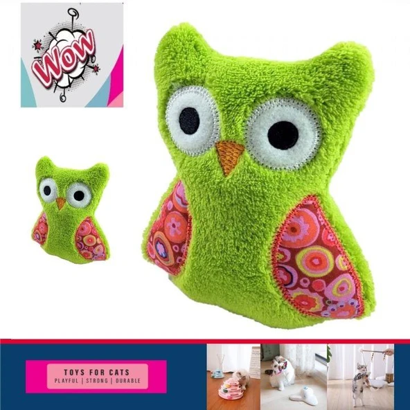 Wow Kedi Oyuncak Puhu - Resim 2