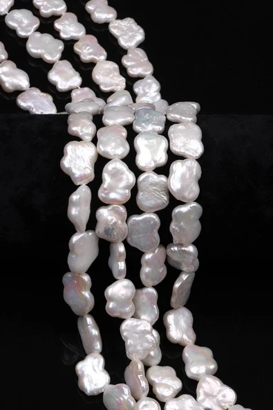 İnci Doğal Taş Dizi 11 x 15 mm Şekilsiz Kesim ürün görseli 1