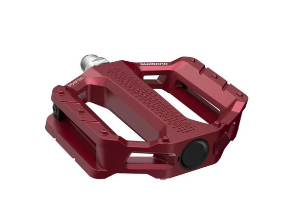 SHIMANO Pedal (Düz) PD-EF202 Kırmızı ürün görseli 1