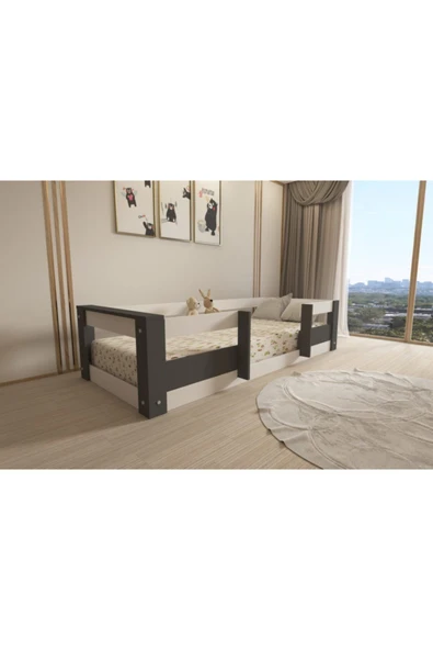 Ninnimo Montessori 90x190 Yatak Uyumlu Karyola M7-14 ürün görseli 1