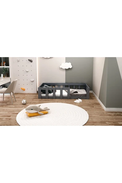 Ninnimo Montessori 90x190 Yatak Uyumlu Karyola Y10-4 ürün görseli 1