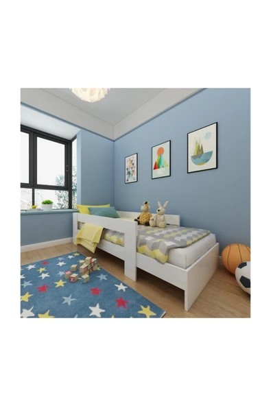 Ninnimo Ninnimo Montessori Beyaz Yüzde Yüz Mdf 90x190 Yatak Uyumlu Karyola ürün görseli 1