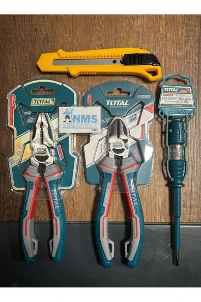 Total 180 Mm Pense , 180 Yan Keski , 190 Kontrol Kalemi Maket Bıçağı Seti Yüksek Kalite ürün görseli 1
