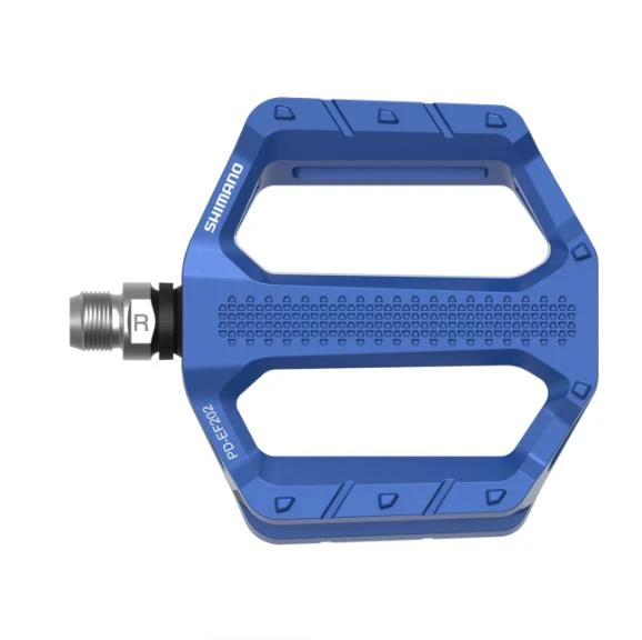 SHIMANO Pedal (Düz) PD-EF202 MAVİ ürün görseli 1