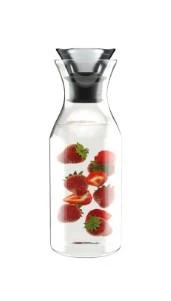 Linanware Karaf Sürahi Cam Şişe Çelik Kapak 1200 ml DSG-28 ürün görseli 1