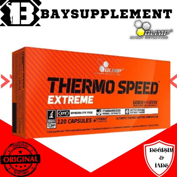 Olimp Thermo Speed Xtreme 120 Kapsül -YETKİLİ SATICI ürün görseli 1