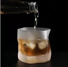 Linanware 2'li Viski/kokteyl Tasarım Cam/dışı Silikon Kaplı Bardak 200 ml DSG-13 ürün görseli 1