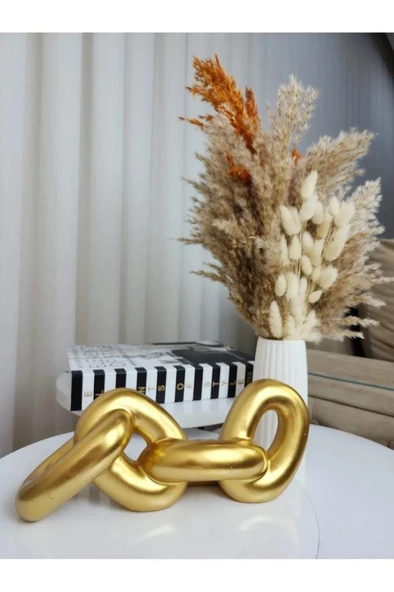 Dekoratif Polyester Zincir Biblo ürün görseli 1
