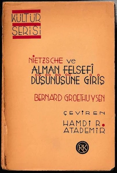 Nietzsche ve Alman Felsefi Düşünüşüne Giriş ürün görseli 1