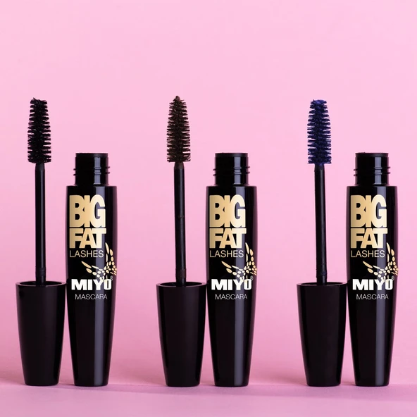 Big Fat Lashes Maskara - Siyah - Resim 2