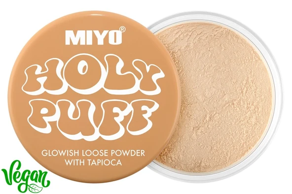 Glowish Gevşek Pudra (Holly Puff) - Tapioka İçerikli ürün görseli 1