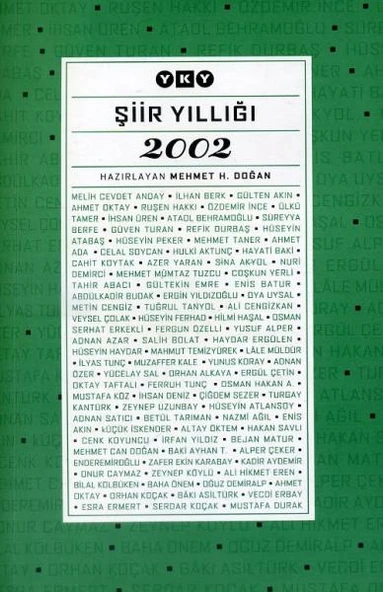 Şiir Yıllığı 2002 ürün görseli 1