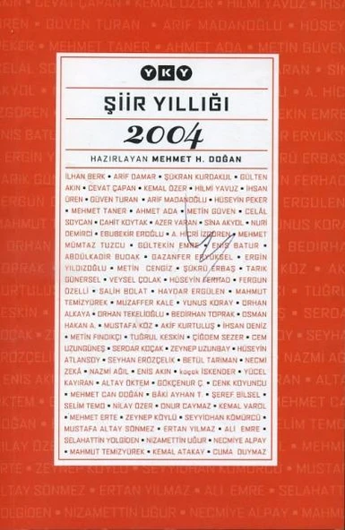 Şiir Yıllığı 2004 ürün görseli 1