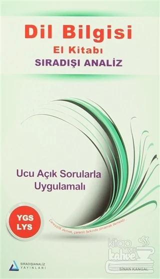 Dil Bilgisi El Kitabı Sıradışı Analiz YGS   LYS ürün görseli 1