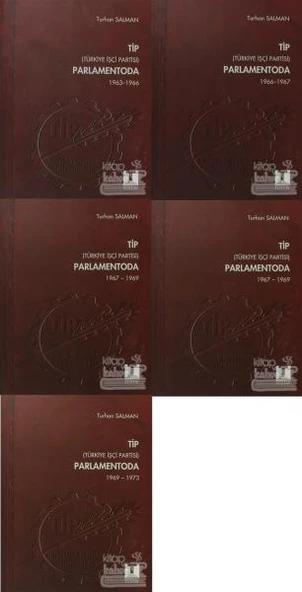 TİP (Türkiye İşçi Partisi) Parlamentoda 5 Cilt Takım ürün görseli 1