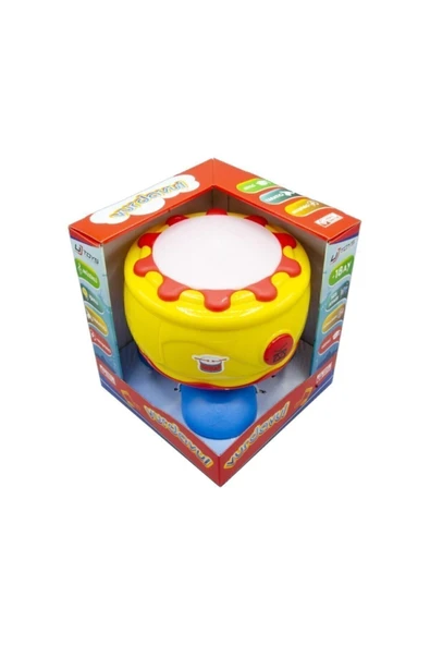 UJ TOYS Müzikli Ve Işıklı Yaratıcı Vur Davul ürün görseli 1