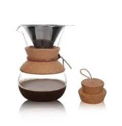 Linanware Chemex Filtre Kahve Demleme Isıya Dayanıklı Borosilikat Cam 600 ml DSG-32 ürün görseli 1