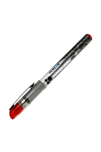 PENSAN NANO JEL ROLLER KALEM KIRMIZI 0,7 ürün görseli 1