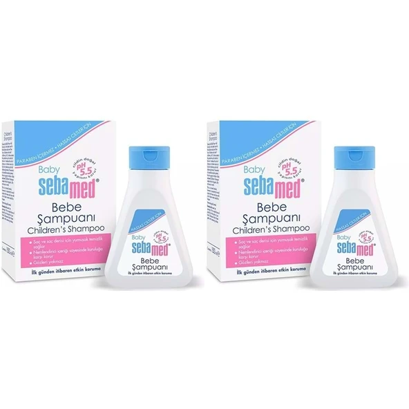 Sebamed Bebek Şampuanı 150ML (2 Li Set) ürün görseli 1