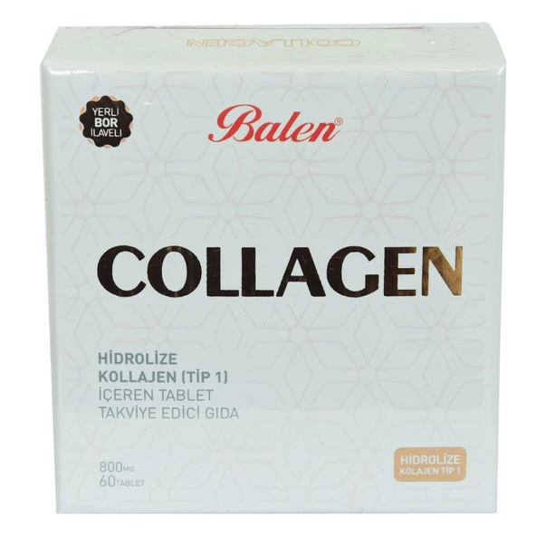 Balen Collagen Hidrolize Kollajen Tip1 Kolajen 800Mg X 60 Tablet ürün görseli 1