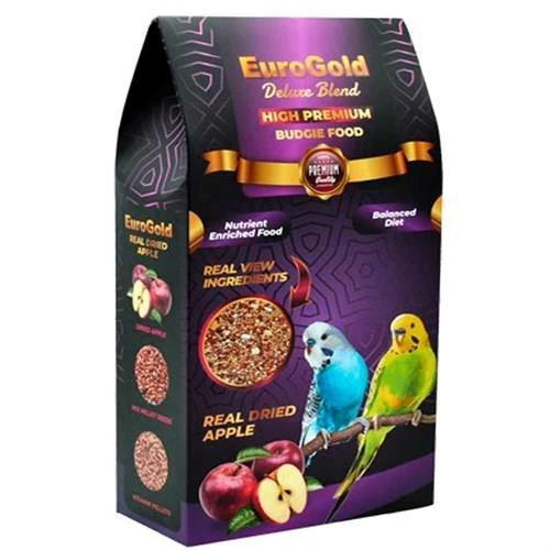 EuroGold Deluxe Blend Gerçek Elmalı Premium Muhabbet Yemi 1 Kg ürün görseli 1