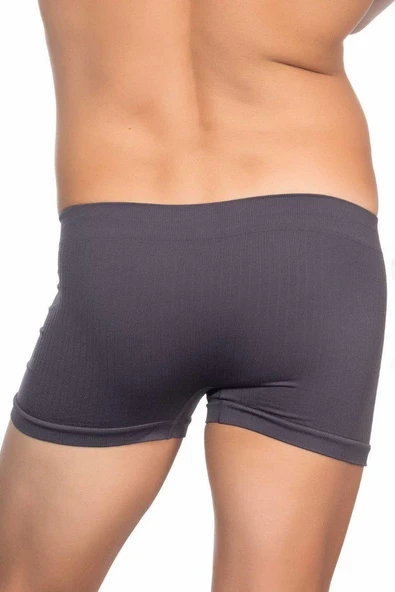 ANTRASİT MI Emay 2102 Soft Erkek Boxer - Resim 3