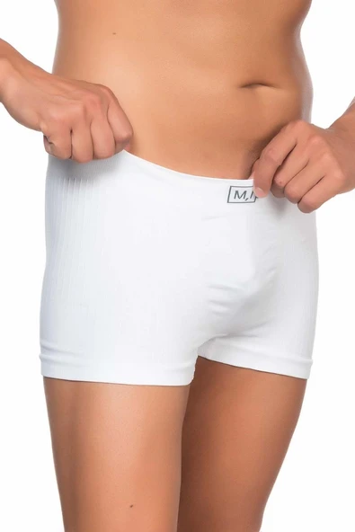 BEYAZ MI Emay 2102 Soft Erkek Boxer - Resim 2