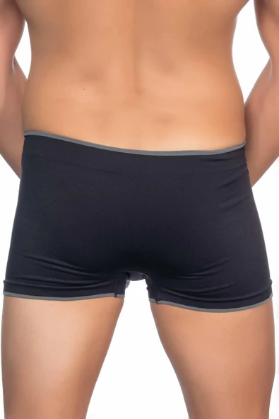 SİYAH MI Emay 2103 Soft Erkek Boxer - Resim 2