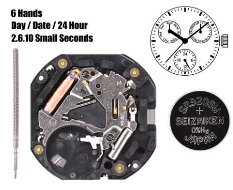 SEIKO VX3LE SAAT MAKİNASI - İADESİZ ürün görseli 1