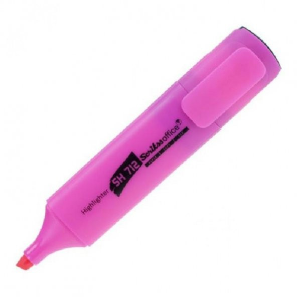 SCRIKSS FOSFORLU KALEM SH712 PEMBE ürün görseli 1