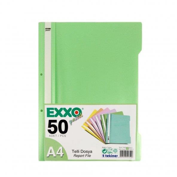 EXXO TELLI DOSYA NANE SARI PASTEL 50 LI ürün görseli 1