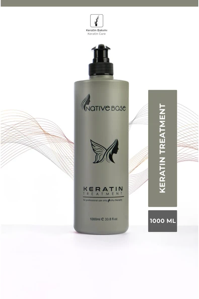 NATİVE BASE Daily Keratin Treatment 1000 ml - Resim 2