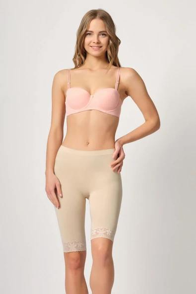 TEN MI Emay 3004 Soft Uzun Paça Dantel Boxer ürün görseli 1