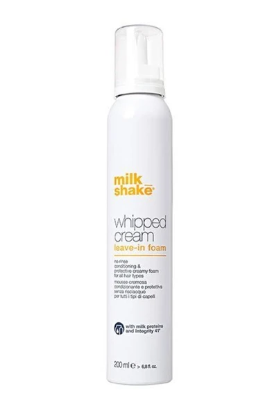 MİLKSHAKE Milk Shake Whipped Cream Durulanmayan Koruyucu Bakım Köpüğü 200ml ürün görseli 1