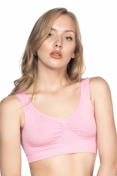 PEMBE MI Emay 4005 Soft Kalın Askı Büstiyer ürün görseli 1