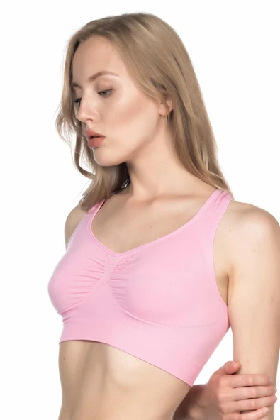 PEMBE MI Emay 4001 Soft Sporcu Büstiyer ürün görseli 1