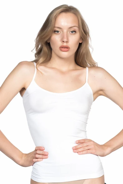 BEYAZ MI Emay 5011 Soft Ripli Atlet ürün görseli 1