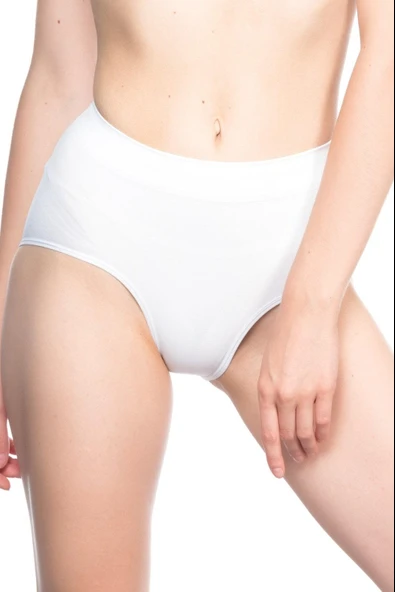 BEYAZ MI Emay 7025  Düşük Bel Slip Korse ürün görseli 1
