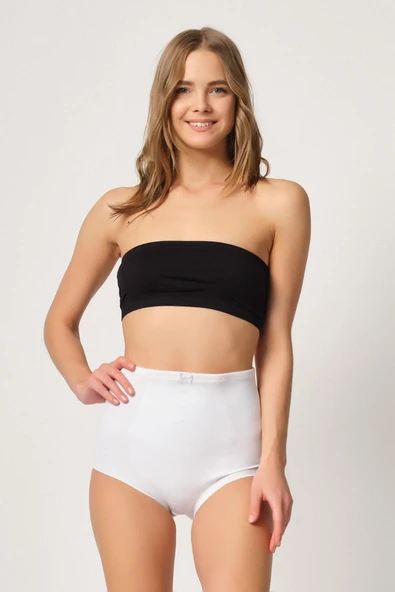 BEYAZ MI Emay 2819 Slip Double Karın Toparlayıcı Lazer Korse ürün görseli 1