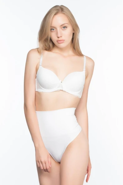 BEYAZ MI Emay 2020 Double String Korse - Resim 2