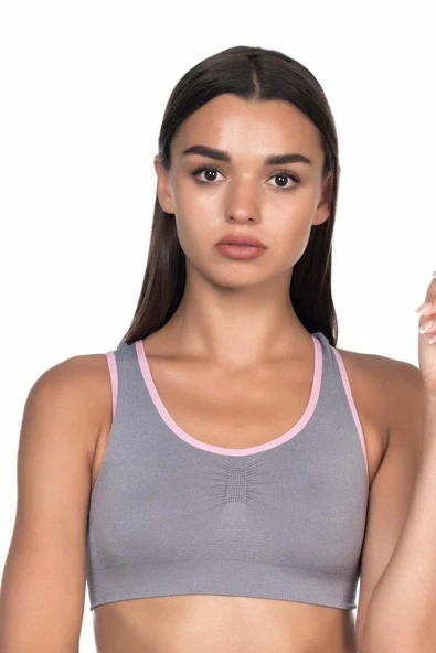 GRİ PEMBE MI Emay 4024 Double Toparlayıcı Büstiyer ürün görseli 1