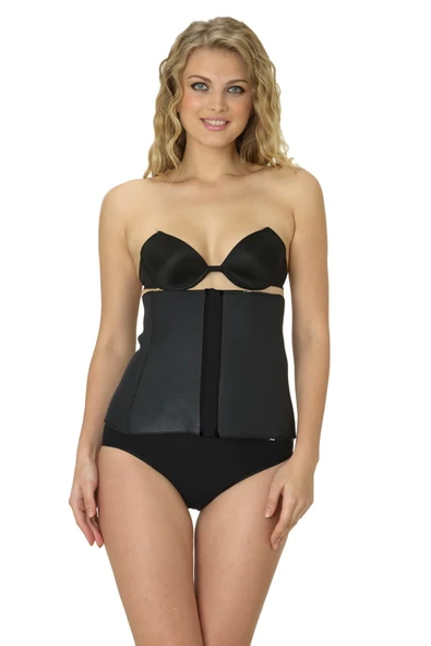 SİYAH MI Emay 9150 Cırtlı Bel Korse ürün görseli 1
