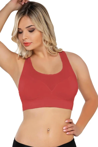 CORAL MI Emay 4027 Seamless Tül Pedli Toparlayıcı Büstiyer ürün görseli 1