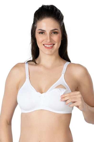 BEYAZ MI Emay 1421 Modal Cotton Emzirme Sütyen ürün görseli 1