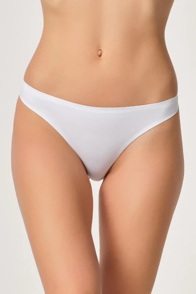 BEYAZ MI Emay 2802 Yapıştırma Lazer Kesim String Külot ürün görseli 1