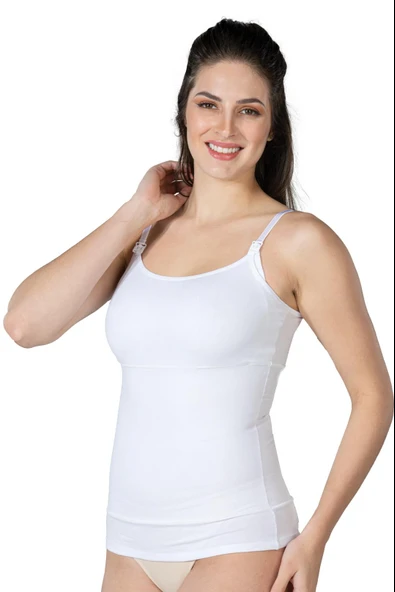 BEYAZ MI Emay 1402 Modal Cotton Emzirme Atlet Korse ürün görseli 1