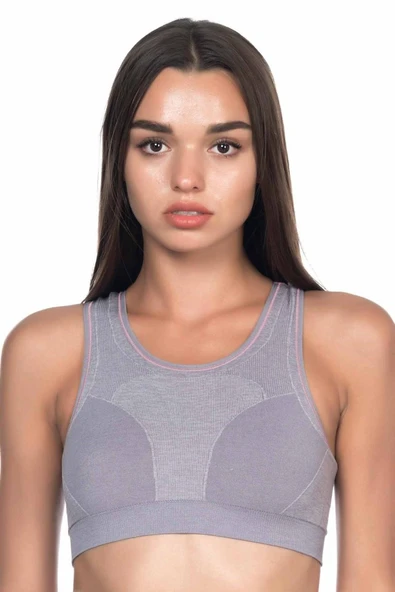 GRİ MI Emay 4026 Double Sporcu Büstiyer ürün görseli 1