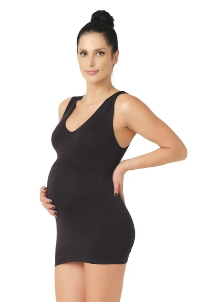 SİYAH MI Emay 5200 Seamless Soft Hamile Atlet ürün görseli 1