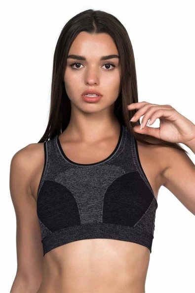 SİYAH MI Emay 4026 Double Sporcu Büstiyer ürün görseli 1